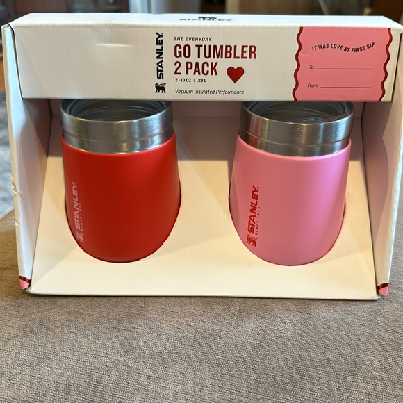 Stanley Accessories - - Stanley Valentine’s Day 2 Pack Go Tumbler Pink and Red Limited Edition 2…